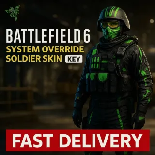 Battlefield 6 Razer System Override Soldier Skin