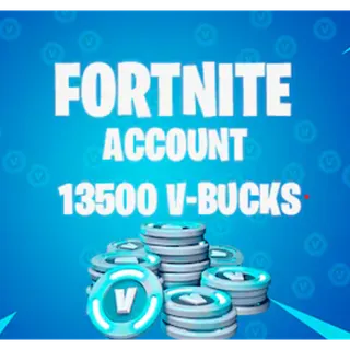 Fortnite  13500 VBucks Account