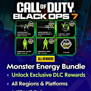 black ops 7 - monster energy full set