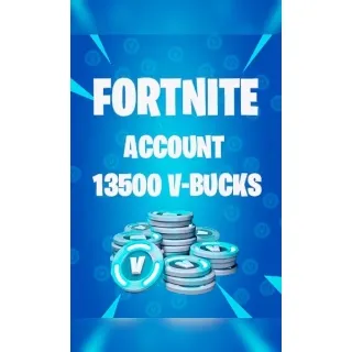 Fortnite - 13,500 V-Bucks