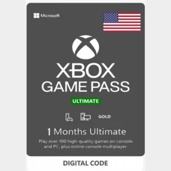 Xbox Game Pass Ultimate 1 Month US Xbox Gift Card Gift Cards Gameflip