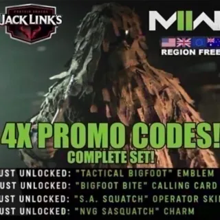 Jack Links "Ghillie" COMPLETE SET