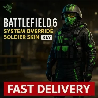 Battlefield 6 Razer System Override Soldier Skin