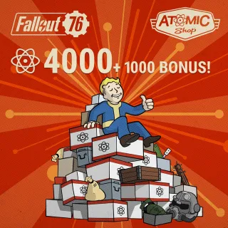 Fallout 76 5000 Atoms