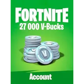 Fortnite 27000 Vbucks Account V-BUCKS