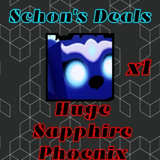 Huge Sapphire Phoenix - ps99