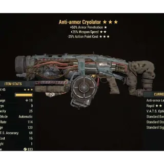 Weapon | AA 25/25 Cryolator