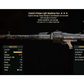 Weapon | ZE25 LMG