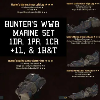 Apparel | Hunter's WWR Marine Set