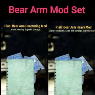 Plan | Bear Arm Mod Set