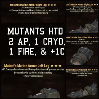 Apparel | Mutants HTD Set