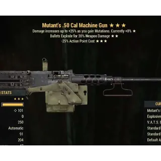 Weapon | ME 25 LVC 50 Cal