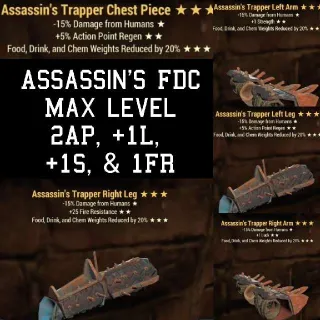 Apparel | Assassin's FDC Set