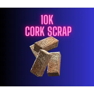 10k  cork scrap