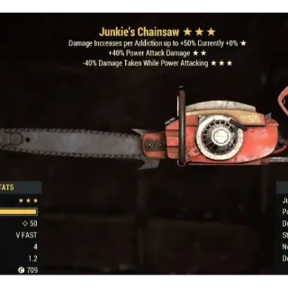 Weapon | Junkie 40/40 Chainsaw