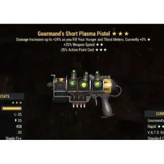 Weapon | Gourmand's 25/25 Plasma