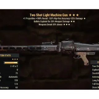 Weapon | TSE 50b LMG