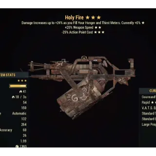 Weapon | Gourmand 25/25 Holy Fire