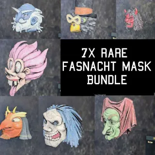 7 Fasnacht Mask Bundle