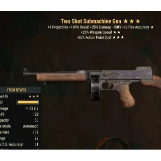 Weapon | Two Shot 25/25 45 SMG