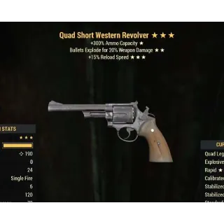 Weapon | QE 15RL Western Revolver