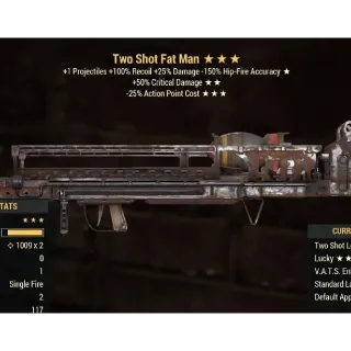 Weapon | Two Shot 50/25 Fatman