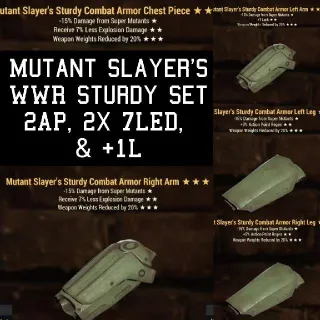 Apparel | Mutant Slayer's WWR Set