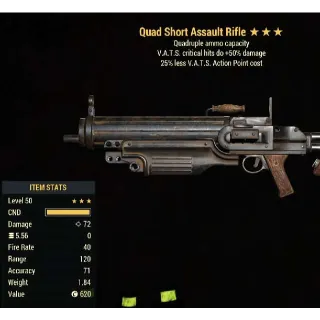 Weapon | Quad 50/25 Assault Rifle