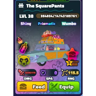 SPONGEBOB TOWER DEFENSE - SW THE SQUAREPANTS 5⭐ /NC/PP