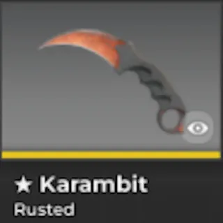 BLOXSTRIKE KARAMBIT RUSTED