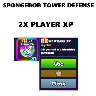 2X PLAYER XP | Spongebob Tower Defense