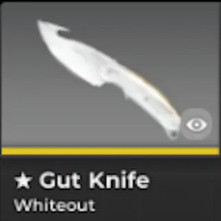 BLOXSTRIKE GUT KNIFE WHITEOUT