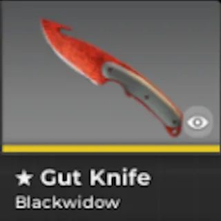 BLOXSTRIKE GUT KNIFE BLACKWIDOW