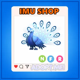 NFR Moonbeam Peacock - Adopt Me!