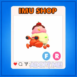 FR Ice Cream Hermit Crab - Adopt Me!