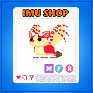 MFR Strawberry Shortcake Bat Dragon - Adopt Me!