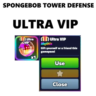 ULTRA VIP | Spongebob Tower Defense 
