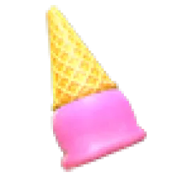 ICE CREAM CONE HAT - ADOPT ME