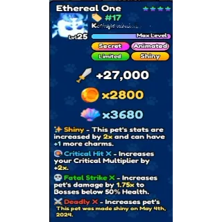 Ethereal One | Pet catchers