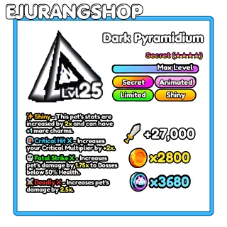 Dark Pyramidium I Pet Catchers
