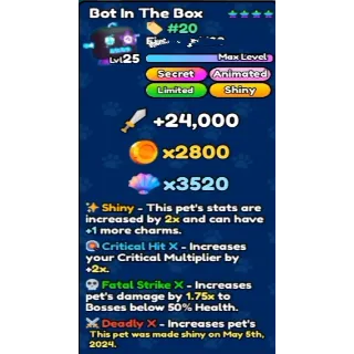 Bot In The Box | Pet Catchers