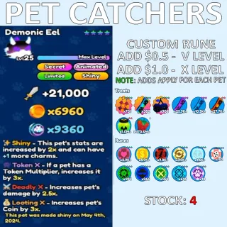 Demonic Eel │ Limited │ Pet Catchers