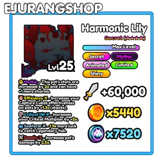 Harmonic Lily │Pet Catchers