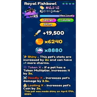 X4 Royal Fishbowl | Pet Catchers 