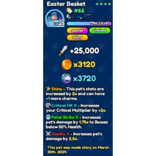 Easter basket | Pet Catchers