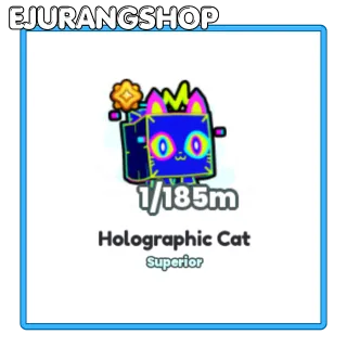 Holographic Cat │ Pets Go 