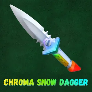 Chroma Snow Dagger