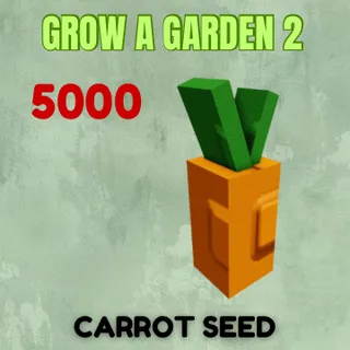 5000 Carrot Seed