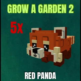 5x Red Panda