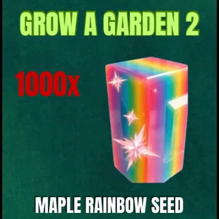 1000x Maple Rainbow Seed